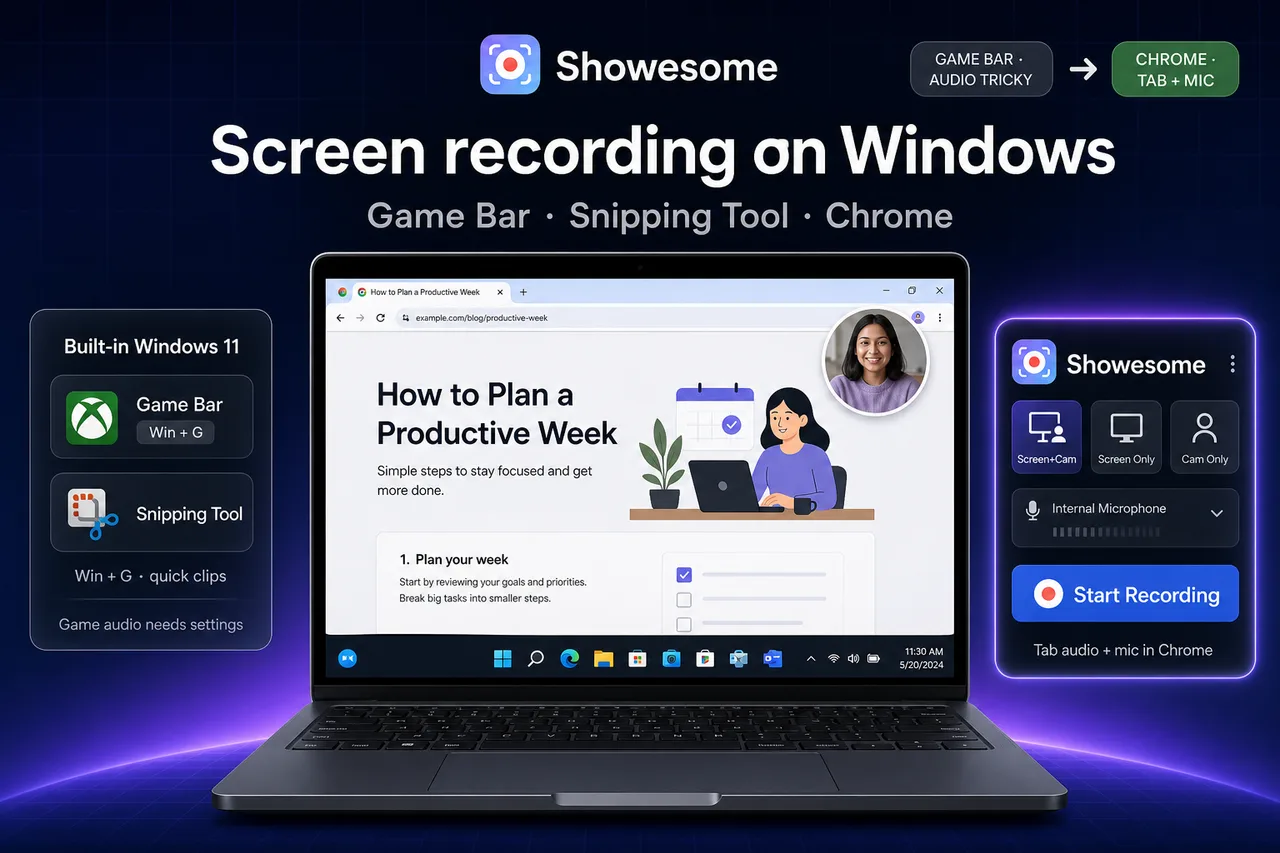 How to screen record on Windows 11 (2026)